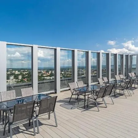 Appartamento Hanza Tower Sauna Jacussi Pool